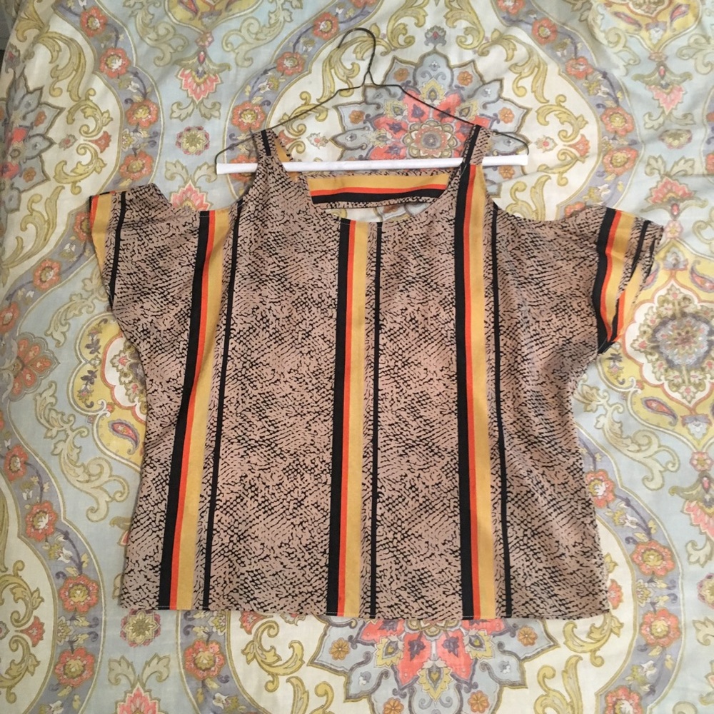 Off the shoulder top!